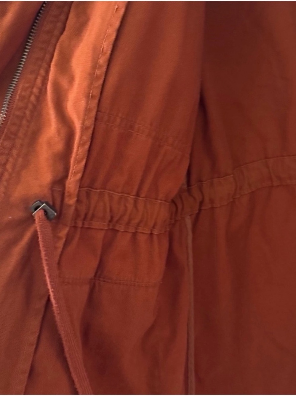 Universal Thread Women's Utility Jacket, Rust Red Brown, Excellent Condition - Picture 5 of 9
